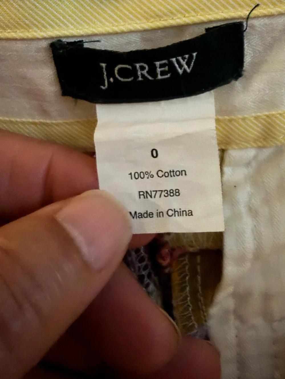 J. Crew vintage madras Cotton plaid  Shorts size 0
